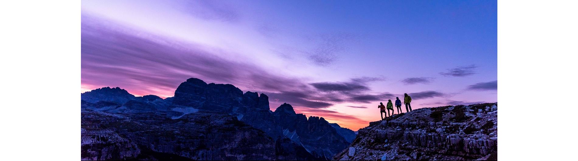 A sunrise hike up the mountain
