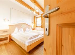 Schlafzimmer eines Appartements