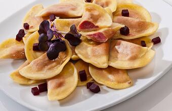 Mezzelune rape rosse