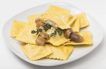 Ravioli mit Steinpilze